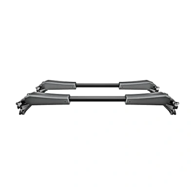 Image de Thule 811000 Porte Planche Surf Board Shuttle à Fixer sur Barre de Toit, Gris/Noir