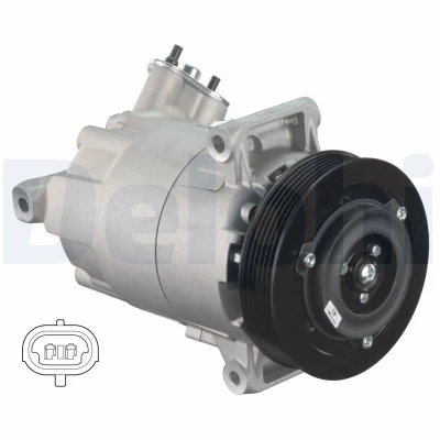 Image de DELPHI CS20382 compresseur De Climatisation 6CVC13 PAG 46 avec huile OPEL: Astra J 5 portes, Sports Tourer, GTC