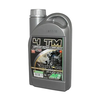 Image de MINERVA OIL HUILE MOTEUR 4 TEMPS MAXISCOOTER MOTO 4TM SYNTHESE 10W40 (1L) (100% MADE IN FRANCE)