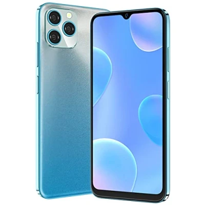 Image de Blackview A95 Téléphone Débloqué, Caméra 20MP+8MP, Helio P70 8Go+128Go, Écran HD+ 6,53&quot;, 4380mAh 18W Charge Rapide, Smartphone Dual SIM Android 11, GPS Empreintes Digitales, Haut Parleur Box, Bleu