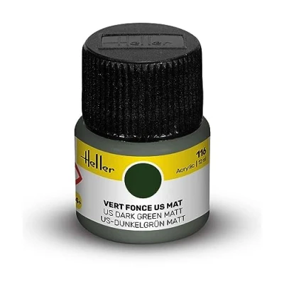 Image de Heller 9116 Maquette Vert Fonce US Mat