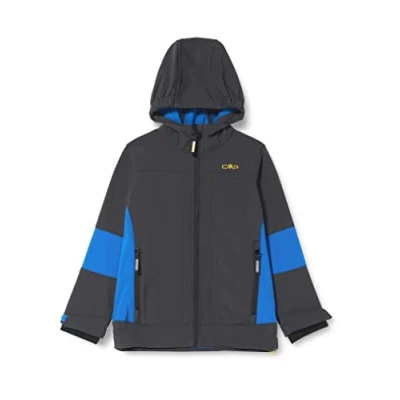 Image de CMP Veste enfant à capuche fixe, Anthracite Royal, 128