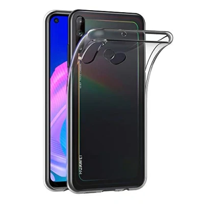 Image de AICEK Coque Compatible Huawei P40 Lite E / Y7p Honor 9C, Transparente Silicone pour Housse Etui Case (6,39 Pouces