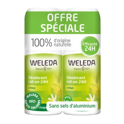Image de Weleda Citrus Déodorant roll on 24h