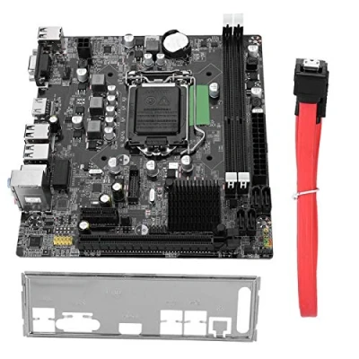Image de Carte Mère D&#039;ordinateur de Bureau, LGA 1155 Usb3.0 SATA Mainboard DDR3 SATA3.0 High Speed Hard Disk Interface Memory Nuclear HDMI HD Graphics for Intel B75 19x17x4cm / 7.5x6.7x1.6in