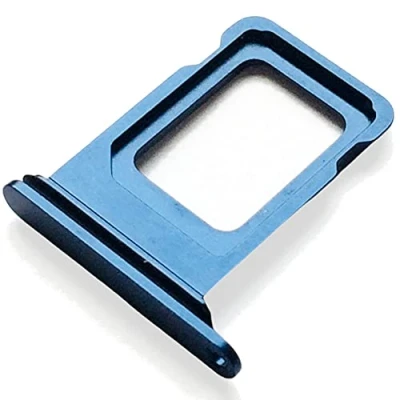 Image de Tiroir Carte SIM (Nano SIM) pour Apple iPhone 12 (A2403), Piece de Remplacement Original, Bleu