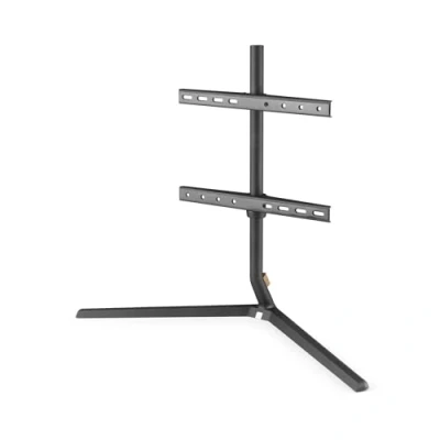 Image de Support mural pour écran plat One For All sur pied meuble / TV Stand Design Table Top Dark/Anthracite Orientable 180