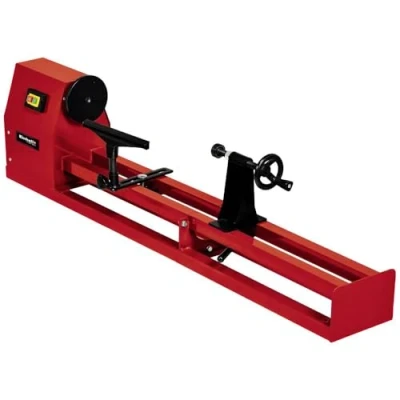 Image de Einhell Tour à bois TC WW 1000/1 (400 W, diamètre de tournage max. 280 mm, support d’outils ajustable, poupée mobile avec contre pointe)