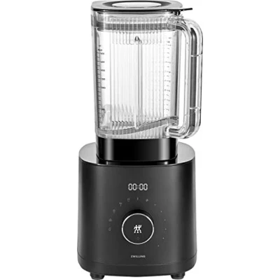 Image de ZWILLING ENFINIGY Blender Power 1,8 litre, Mixeur avec Lame à Ailettes en Inox, Moteur Haute Performance 1600 W, Noir