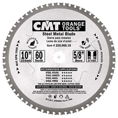 Image de CMT Orange Tools 226.060.10M Scie circulaire pour métaux 254 x 2,2 30 z 60 fwf 5