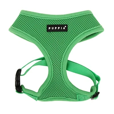 Image de Puppia Harnais Doux pour Chien Taille XS Vert