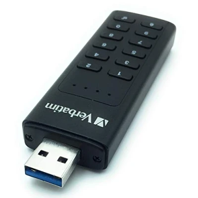 Image de Verbatim Clé USB 128 Go 3.0 sécurisé par clavier Neuf