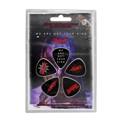 Image de Slipknot Plectro We Are Not Your Kind Lot de 5