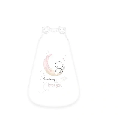 Image de Herding Baby Best Gigoteuse pour Bébé Little Bunny, motif Lapin, 90 x 45 cm, fermeture éclair sur le pourtour et boutons pression