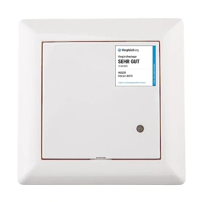 Image de HUBER Motion 8 HFR détecteur de Mouvement Radar pour l&#039;intérieur 180 [55x55mm] encastré LED adaptée, également Les séries d&#039;interrupteurs