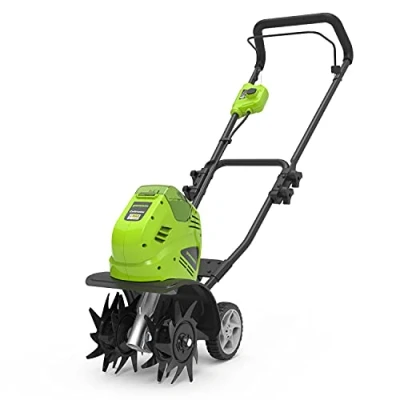 Image de Greenworks Motobineuse sans fil, Vert, 40V