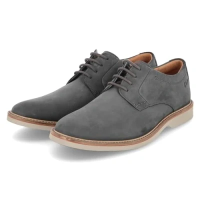 Image de Clarks Atticus LTLace, Nubuck Gris foncé, 41 EU