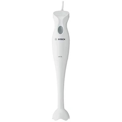 Image de Mixeur à main BOSCH MSM 6B100 Blanc/Gris 1 présélection de vitesse