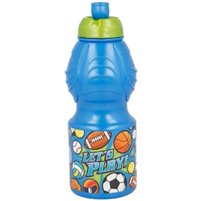 Image de ALMACENESADAN, 4940 Pack de retour à l&#039;école, cadeau Noël, composé d&#039;une bouteille sport 400 ml multicolore, produit réutilisable, sans BPA, sous licence (sport)