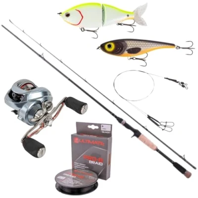 Image de Set Casting Ultimate Vital Baitcasting Ensemble carnassier