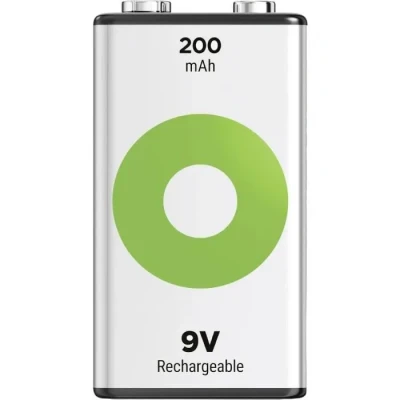 Image de GP RECYKO Batterie NiMH 9 V 200 mAh, 8,4 V, 1 pièce