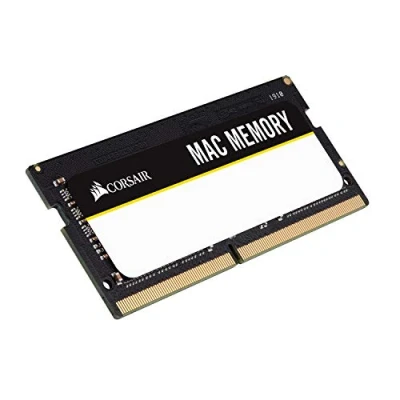 Image de Corsair Mac Memory SODIMM 8Go (1x8Go) DDR3L 1600MHz CL11 Mémoire pour Systèmes Mac, Qualifiée Apple Noir