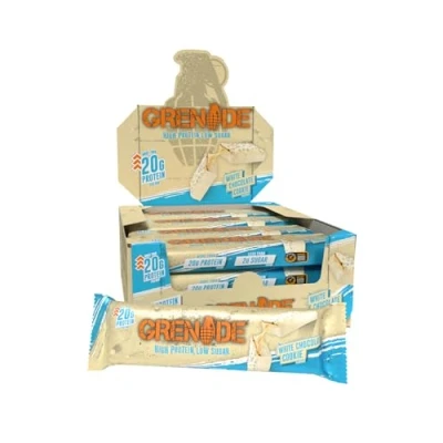 Image de Carb Killa Bar Cookie Chocolat blanc (12 x 60 g)