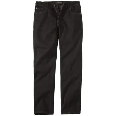 Image de ATLAS FOR MEN Jean Regular Stretch Confort Noir 54