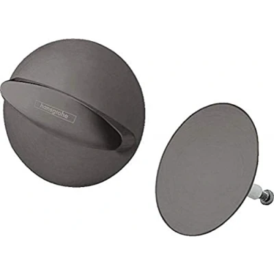 Image de hansgrohe Flexaplus Set de finition, noir chromé brossé, 58185340