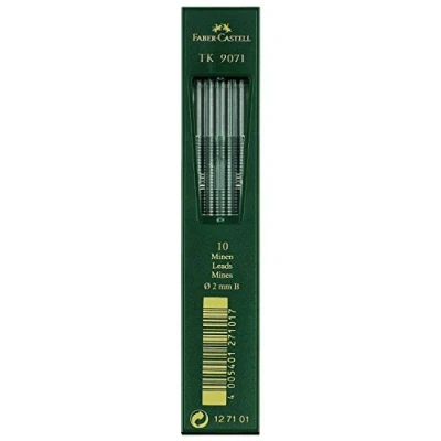 Image de Faber Castell 127101 Mines TK 9071 B 2mm 10x
