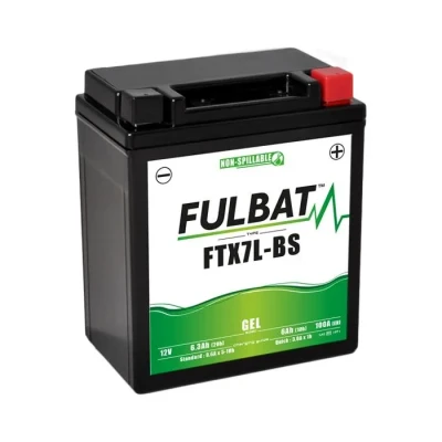 Image de Batterie Motocyclette Fulbat SLA GEL FTX7L BS 12 V 6.3 AH