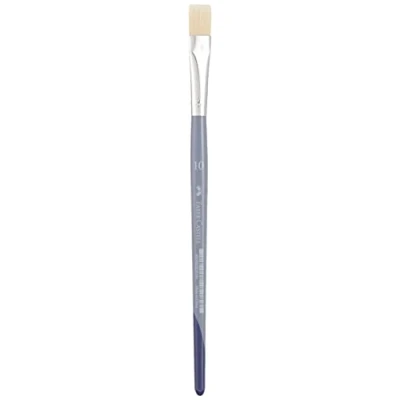 Image de FABER CASTELL Creative Studio 282810 Pinceau à Poils Plats Bleu Taille 10