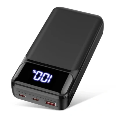 Image de EVARY Batterie Externe,24000mAh Portable 22.5W USB C Input &amp; Output Charge Rapide Power Bank Compatible avec iPhone 15 14 13 12 Pro Max Mini Plus Samsung iPad etc
