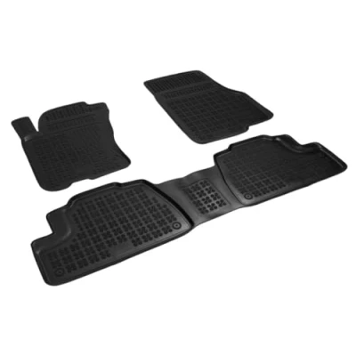 Image de REZAW PLAST 201703 Ensemble de tapis sol Caoutchouc avant et arrière 3 noir Sur mesure MERCEDES BENZ: Classe ML
