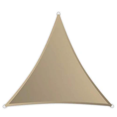 Image de Windhager Voile d&#039;ombrage Sunsail Riviera, Triangle 3, 6 x m (Isocèle), Protection UV, Résistant aux Intempéries, Hydrofuge, Kaki, 10888