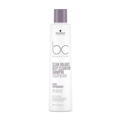 Image de Schwarzkopf Shampooing BonaCure Clean Performance Balance Deep Cleansing Shampoo Tocopherol