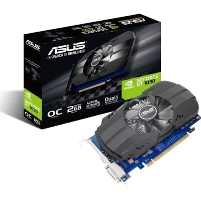 Image de Asus Carte Graphique Nvidia PH GT1030 02G 1506 MHz 2 GB GDDR5 PCI Express 3.0