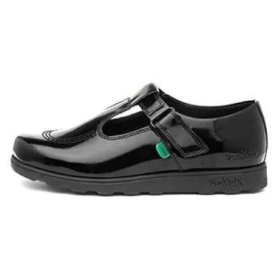 Image de Kickers Fragma T Bar Mary Janes, Noir (Black Blk), 37 EU