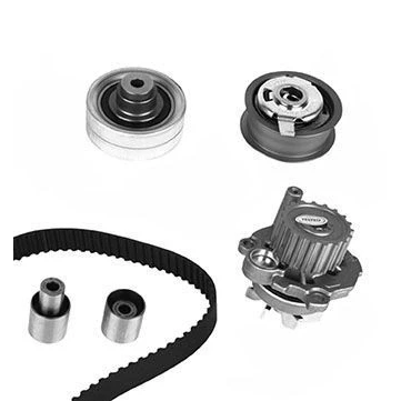 Image de Pompe à eau + kit de courroie distribution METELLI 30 0731 1