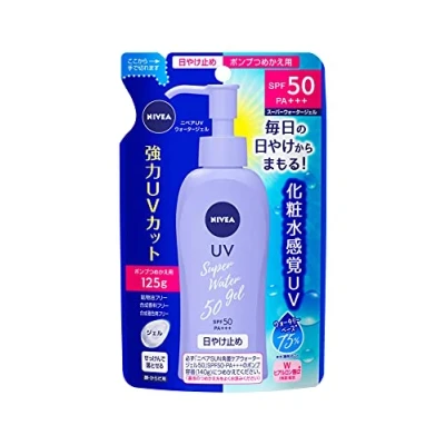 Image de Kao Nibeasan Gel à l&#039;eau de protection SPF50/PA +++ (recharge) (125 g)
