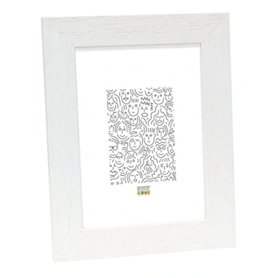 Image de Deknudt Frames S226K1 Basic Cadre Photo Bois Blanc Large 20 x 30