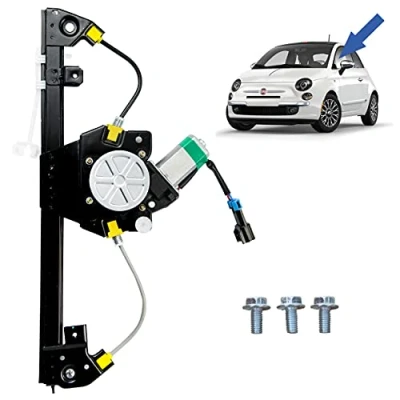 Image de STARKIT PERFORMANCE Leve vitre compatible pour Fiat 500 (à partir de 2007) AVEC MOTEUR avant gauche (conducteur)