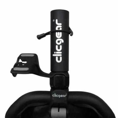 Image de CLICGEAR Porte parapluie pour chariot, noir