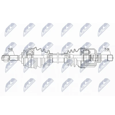 Image de Essieu moteur NTY NPW CT 137