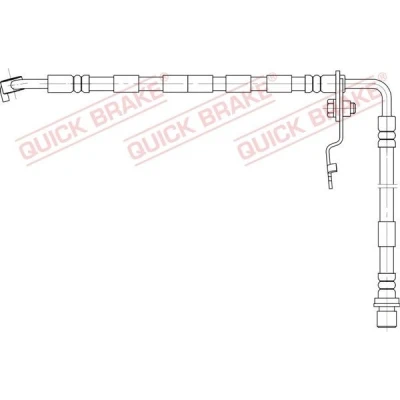 Image de QUICK BRAKE 50.892 Flexible De Frein 257, 271 MAZDA: 6 3/5 portes