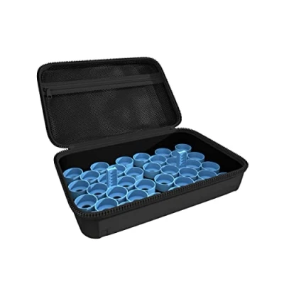 Image de Feldherr Half Size Caisse 50 Compatible avec 36 Pots de Peinture Citadel (12 ML / 18 ML), Couleur:Sky Blue