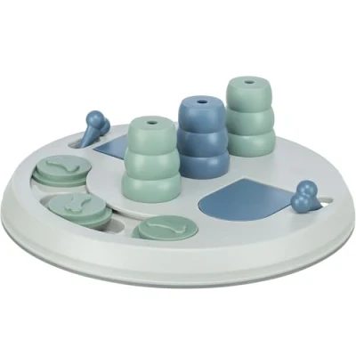 Image de TRIXIE Dog Activity Flip Board XXL Niveau 2 Jeu de stratégie Jouet Puzzle intermédiaire pour Chien Enrichissement et interactif à friandises