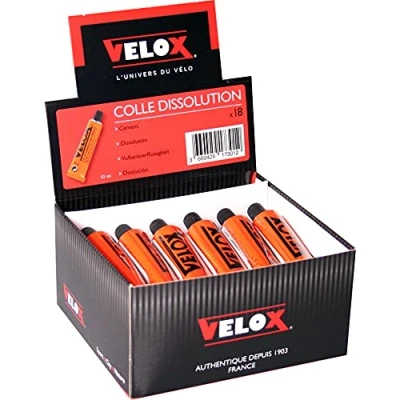 Image de VELOX Colle de Dissolution 10ml Lot 18 Tubes 10ml, Présentoir x18