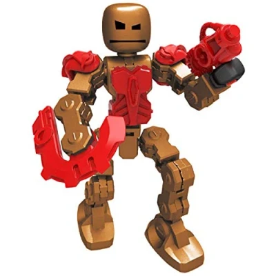 Image de KLIKBOT Figurines méchantes Jouet d&#039;animation Stop Motion (Blaze)