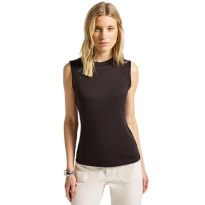 Image de Street One Struktur Débardeur, Femme, Taille: 40, Braun
